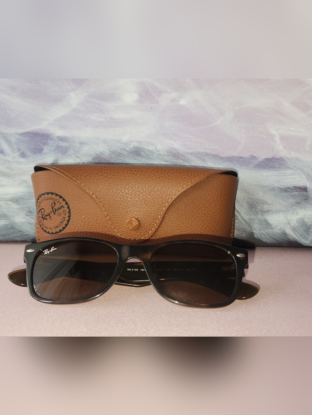 Ray-Ban Brown Frame Sunglasses with Brown Case